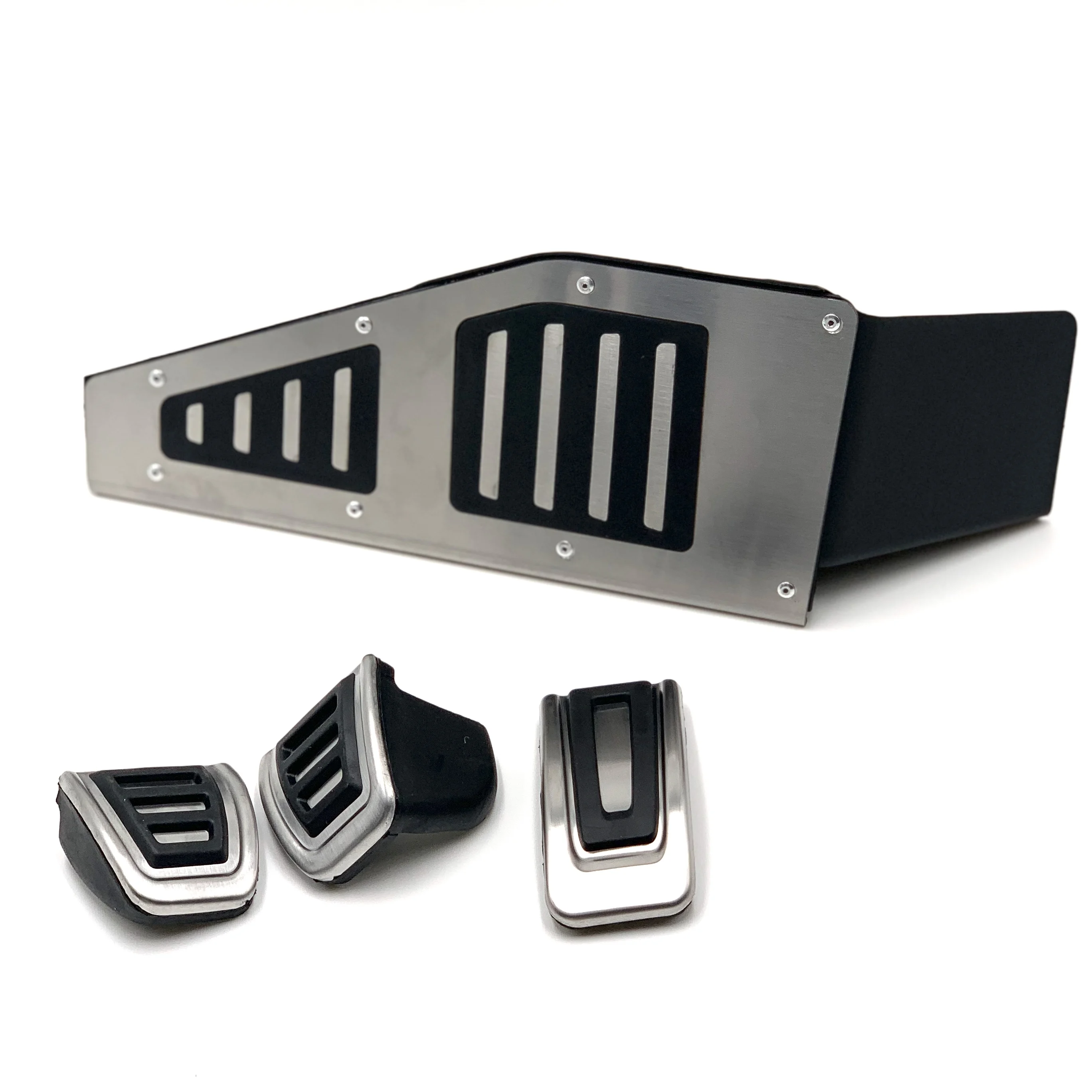 Zlord Pedal de coche para Seat Leon 5F MK3 2012 2021, juego de cubierta