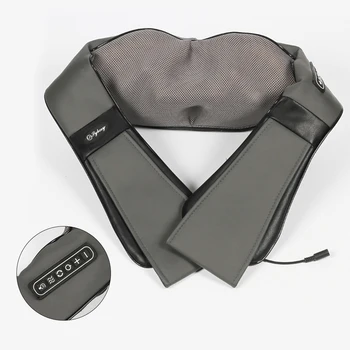 

Electric Neck Massage Pillow U Shape Hot Compress Timing Massager Heating Shoulder Back Massage Cushion Relieve Neck Pain