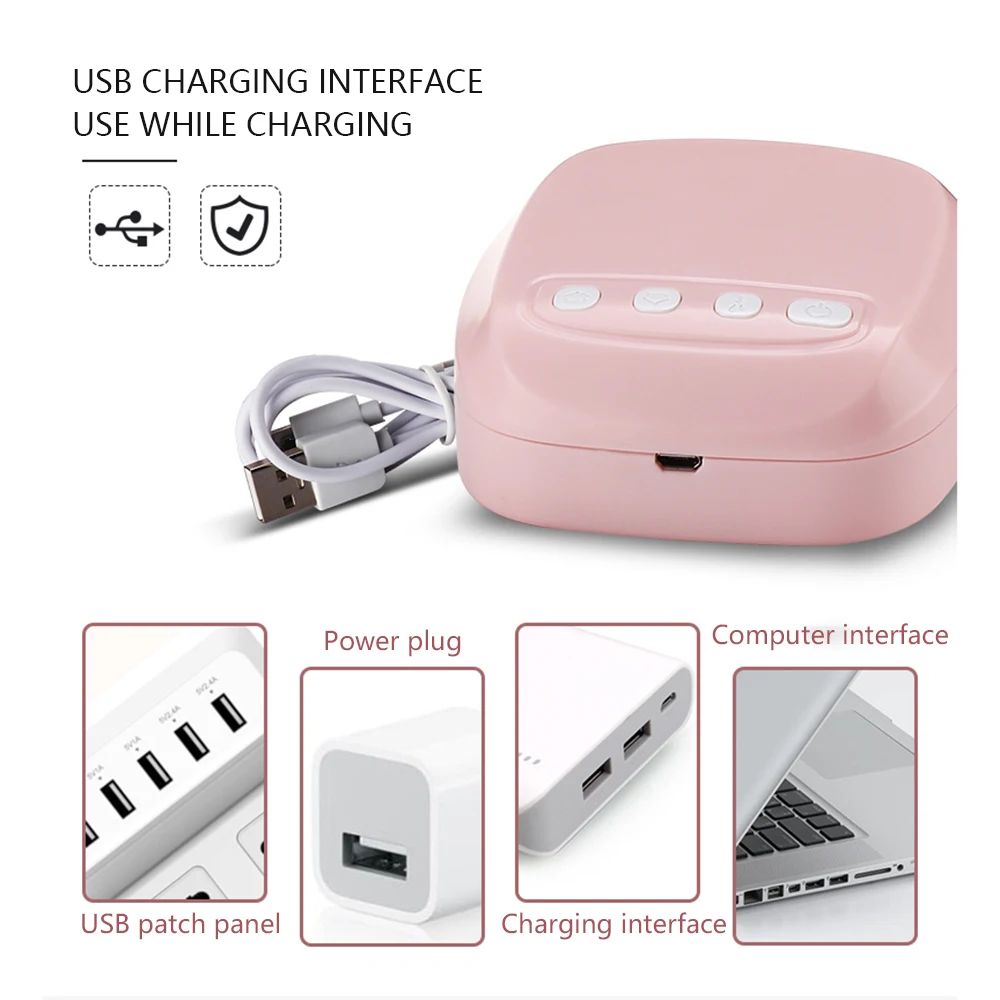 CYSINCOS двойной Электрический молокоотсос мощный всасывающий USB Электрический молокоотсос с детской бутылочкой для молока холодная грелка соска