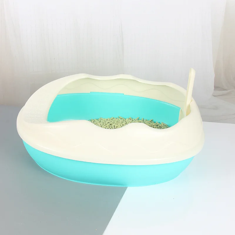 Cat Litter Box Semi-closed Cat Toilet Big Cat Potty To Send Cat Litter Shovel Pet Supplies Cat Litter Box Semi-closed Cat Toilet Big Cat Potty To Send Cat Litter Shovel Pet Supplies