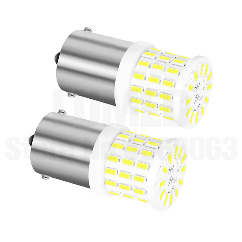 10x сигнальная лампа 1156 1157 12V BA15S BAY15D P21W BAU15S 57 SMD 3014 указатель поворота Реверсивный светильник тормозной светильник