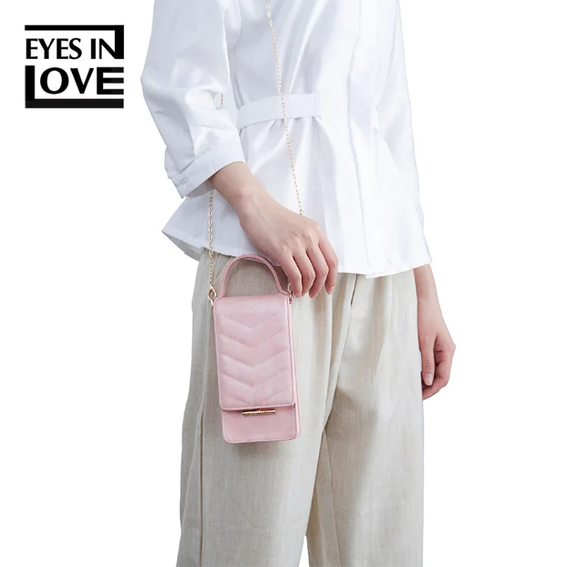 

New Style 2019 Women's Single-shoulder Bag for Women Fashion Multi-functional Summer Shoulder Bag Pu Chain Women's Phone Wallet