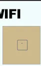 Настенный сенсорный светильник с Wi-Fi, Золотая стеклянная панель, синий светодиодный, для ЕС и Великобритании, универсальный, умный дом, управление телефоном, 1 комплект, 2 канала, реле