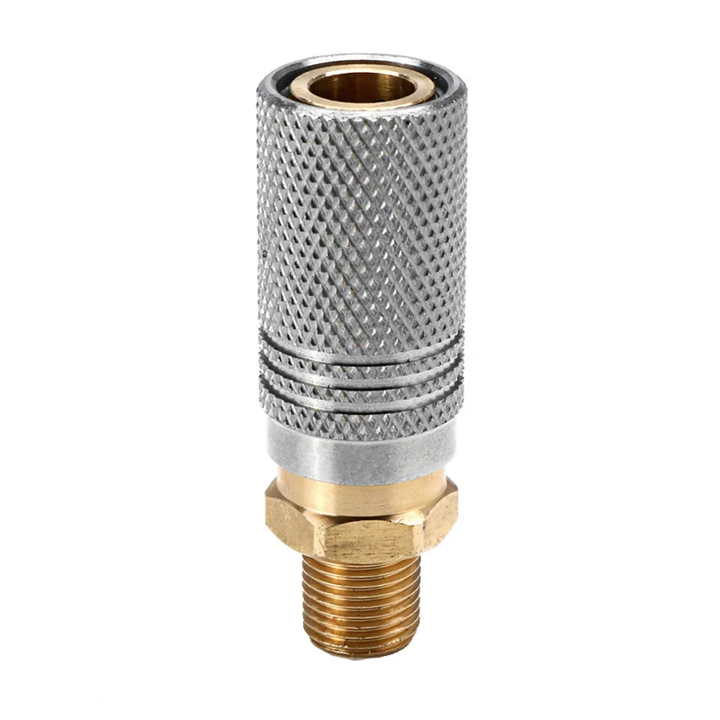 

Extended PCP Air Charging Quick Release Adapter Socket 1/8 BSP Scuba Diving Air Inflation Nozzle Quick Connect