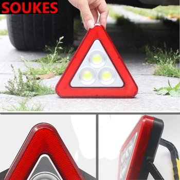 

Solar Car Emergency Warning Sign LED Light For Audi A3 A4 B8 B6 A6 C6 A5 B7 Q5 C5 8P Q7 TT C7 8V A1 Q3 S3 A7 B9 8L A8 80