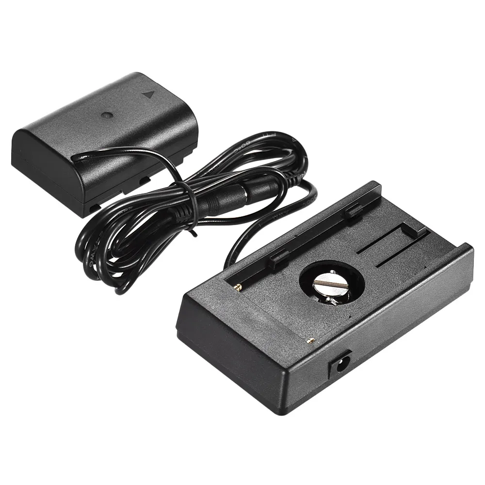 Andoer NP-F970 to DMW-DCC12 Fully Decoded Dummy Battery Adapter with DC Couple Connector for Digital Camera