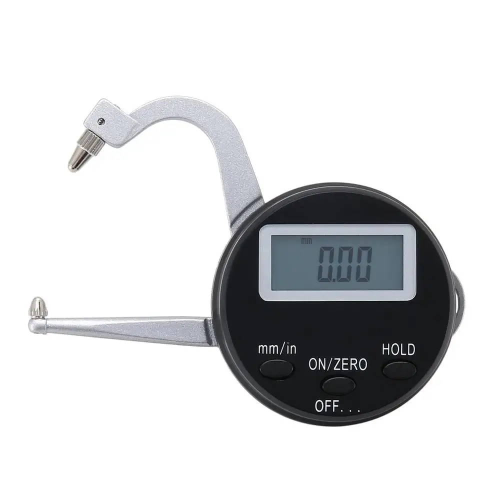 

Digital Display Electronic Thickness Gauge Thickness Table Lens 0-25mm Steel Tube Wall Thickness Measurement Tool