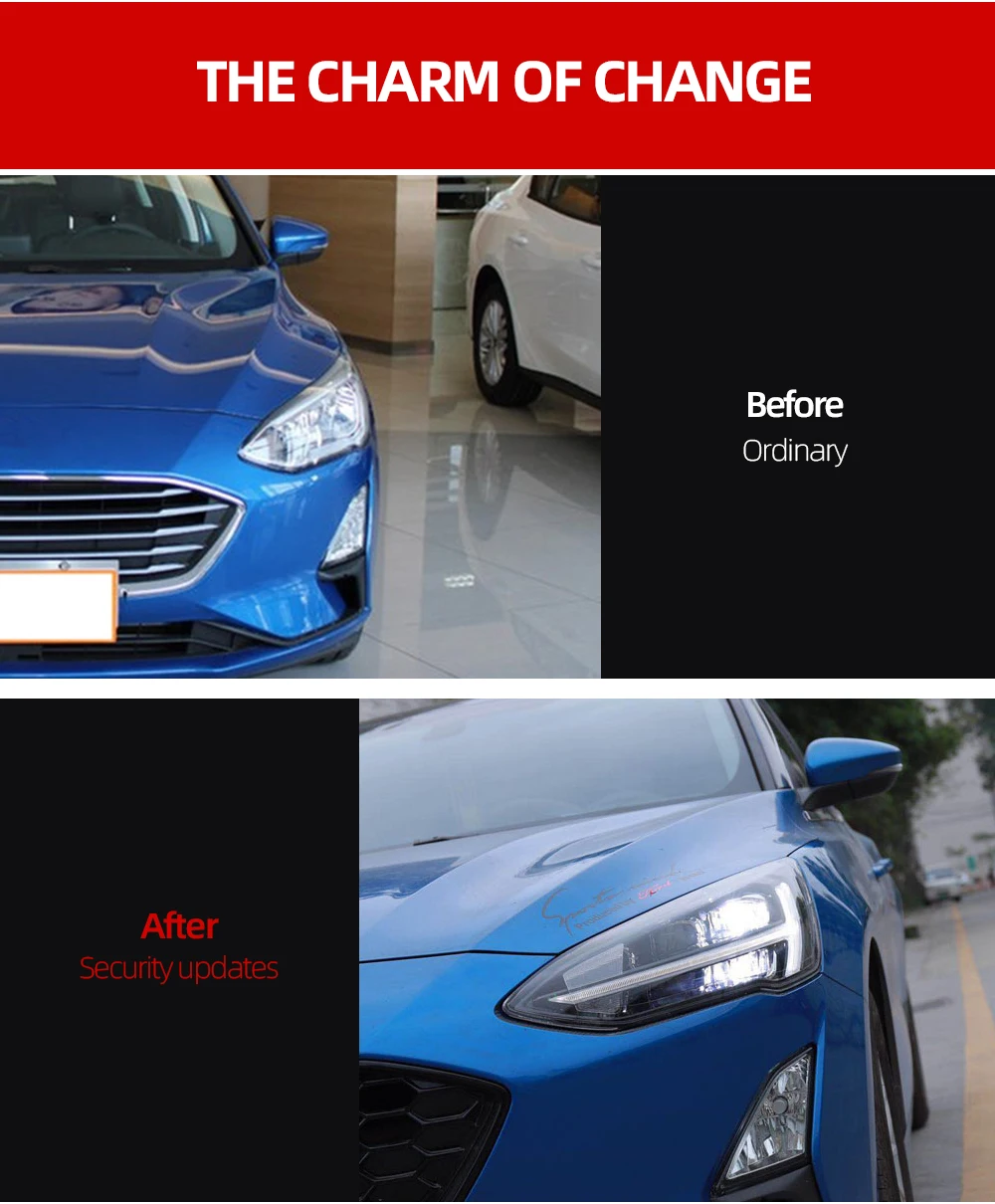 速卖通-42福克斯T形2019款大灯总成 (2)