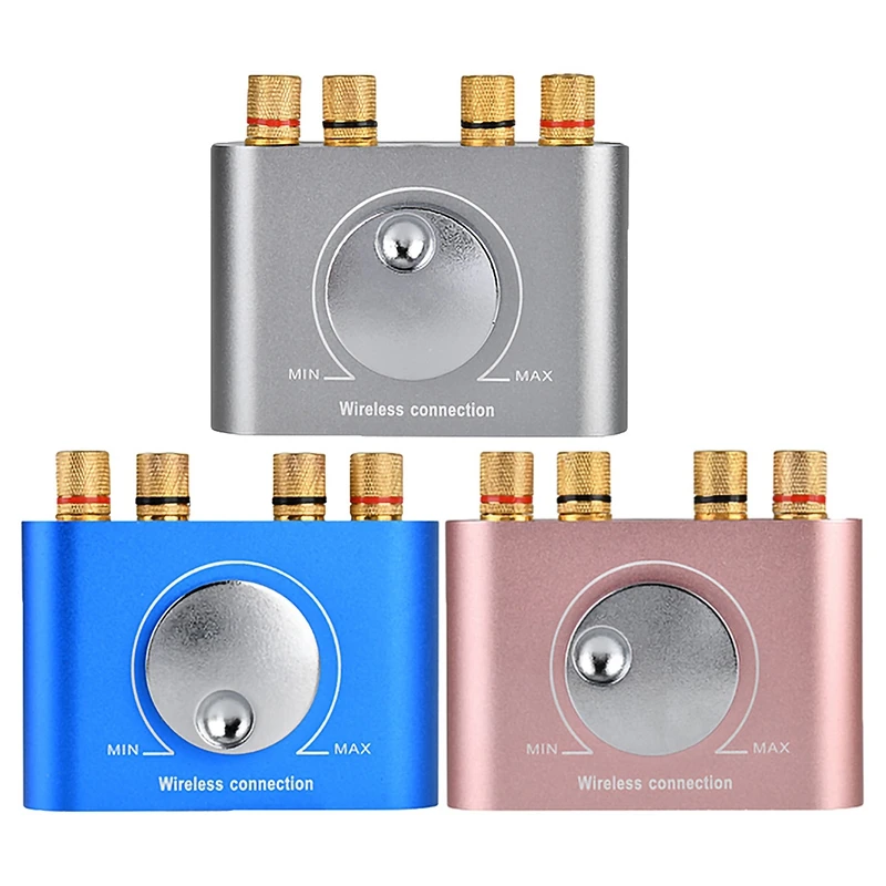 Tpa3116 Bluetooth 4,2 усилитель Hi-Fi стерео 2,0 канальный мини настольный аудио цифровой усилитель 60Wx2 домашний кинотеатр