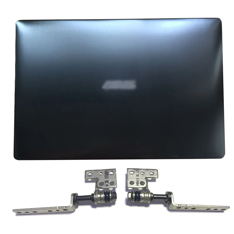Задняя крышка для ноутбука с ЖК-экраном/передняя рамка/петли для ЖК-дисплея/подставка для рук/чехол для ASUS N550 N550LF N550J N550JA N550JK N550JV - Цвет: A Hinges