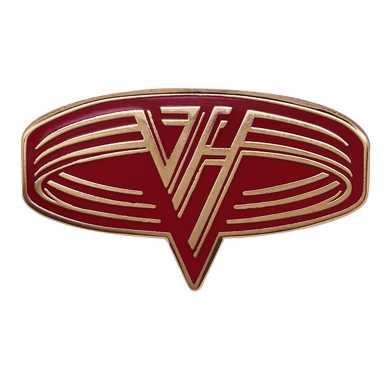 Van Halen значок в винтажном стиле 80-х годов с эмблемой рок рок-н-вентиляторы