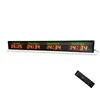 multiple time zone clock/LED world time clock 4 cities world time clock 4
