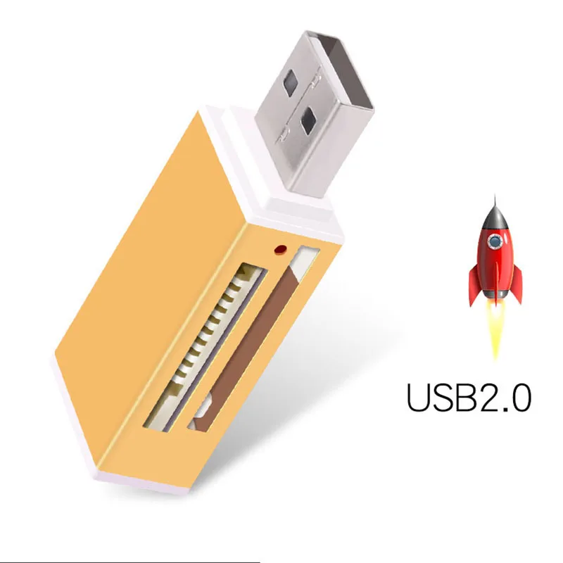 Мульти все в 1 Micro USB 2,0 кард-ридер адаптер для картридер 2 микро-sd TF M2 MMC MS PRO DUO кардридер Горячая