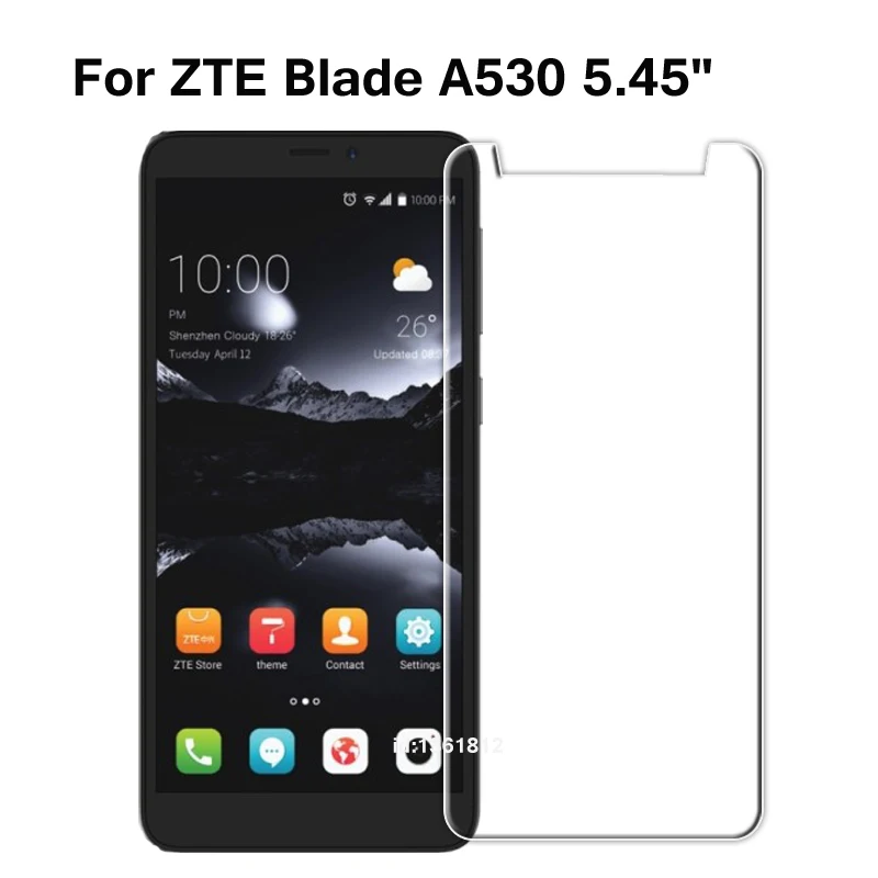 

ZTE Blade A530 Tempered Glass 9H High Quality Protective Film Screen Protector Phone Cover Glass For ZTE Blade A 530 5.45 inch