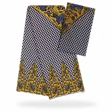 Модальные эластичные атласная шёлковая ткань Африканская мягкая восковая ткань с принтом 2 ярда шифон 4 ярда audel modell ИМИТИРОВАННАЯ ткань Анкара 90823