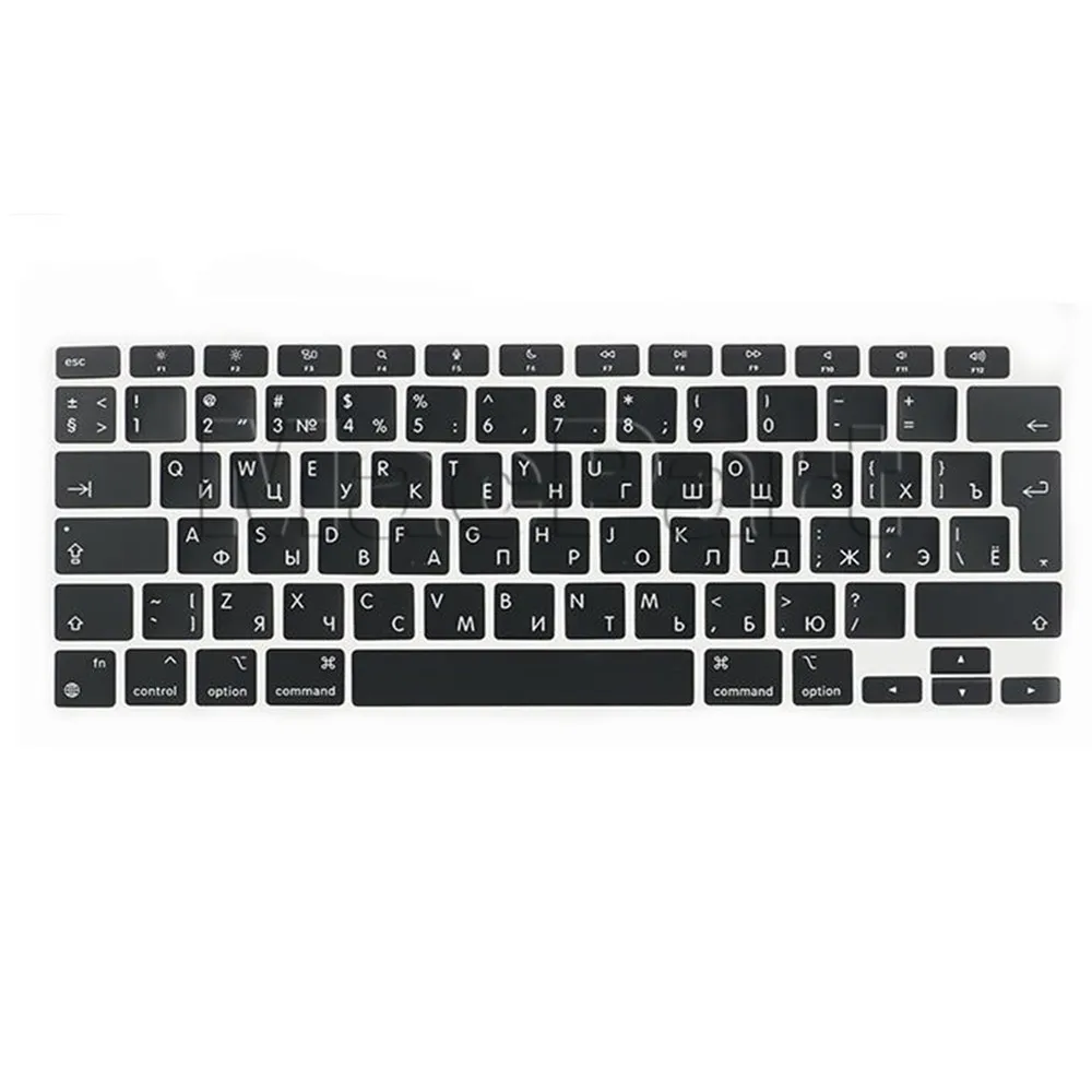 Keycap para macbook air retina 13 ''m1 a2337 keycaps teclado russo