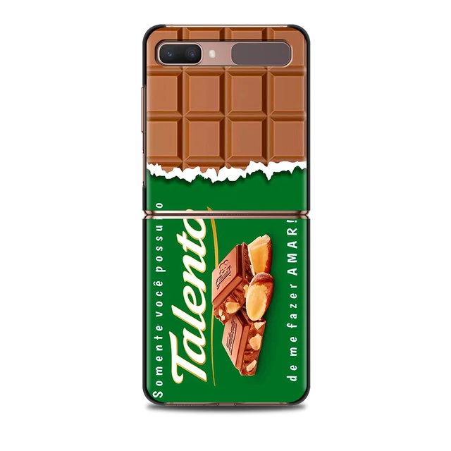 Phone Case For Samsung Galaxy Z Flip3 5G z flip 3 5G zFlip Cover Cellphone Shell Fundas M&M's Chocolate Nutella Bottle B05
