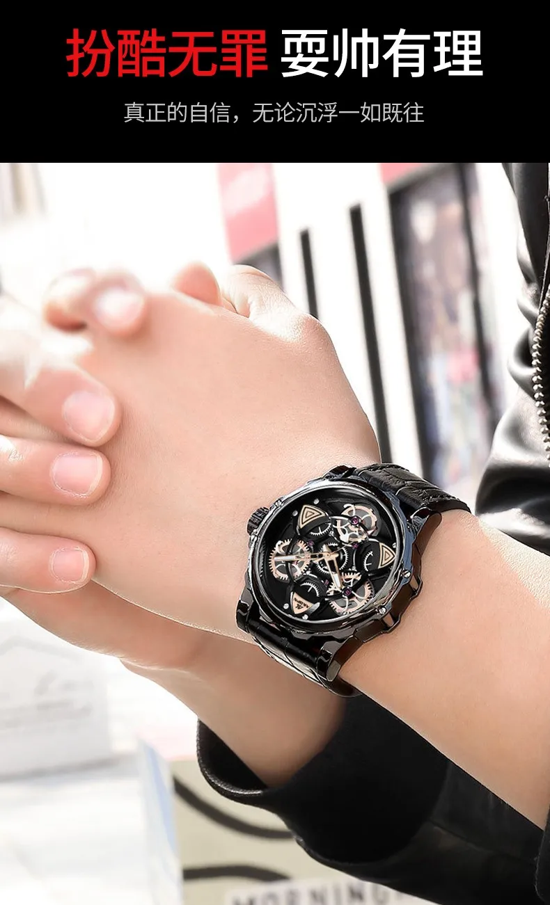 AKDPN Mens Watches Top Brand Luxury Sport style Design Quartz Watch Men Blue Leather Strap 30M Waterproof Relogio Masculino AKDPN Mens Watches Top Brand Luxury Sport style Design Quartz Watch Men Blue Leather Strap 30M Waterproof Relogio Masculino