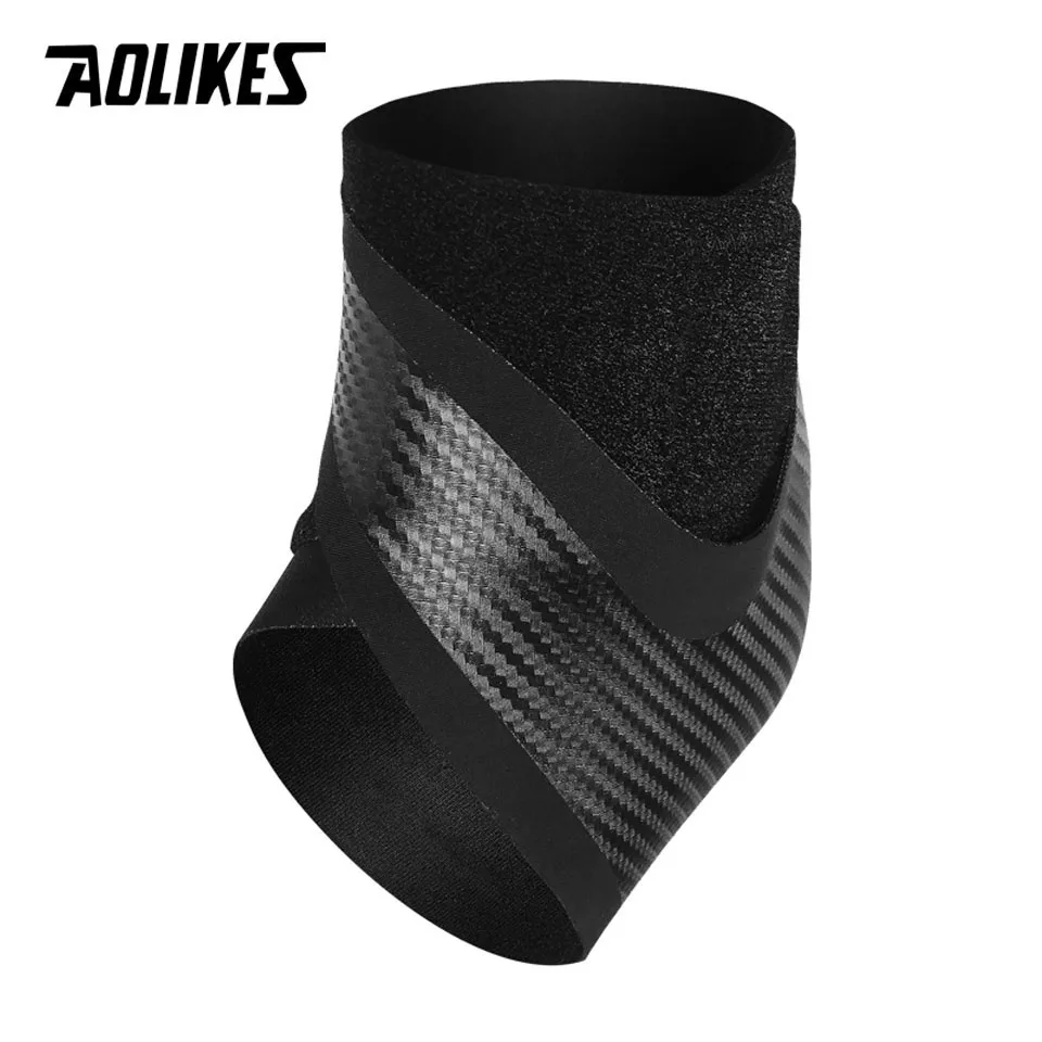 AOLIKES 1 шт. Новинка эластичная поддержка голеностопа Регулируемый дышащий