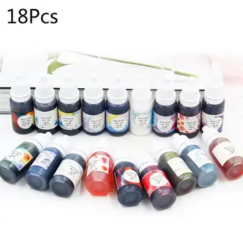 

18 Color UV Resin Ultraviolet Curing Resin Liquid Pigment Dye Handmade Art Craft Pigment Dye Handmade Pigment