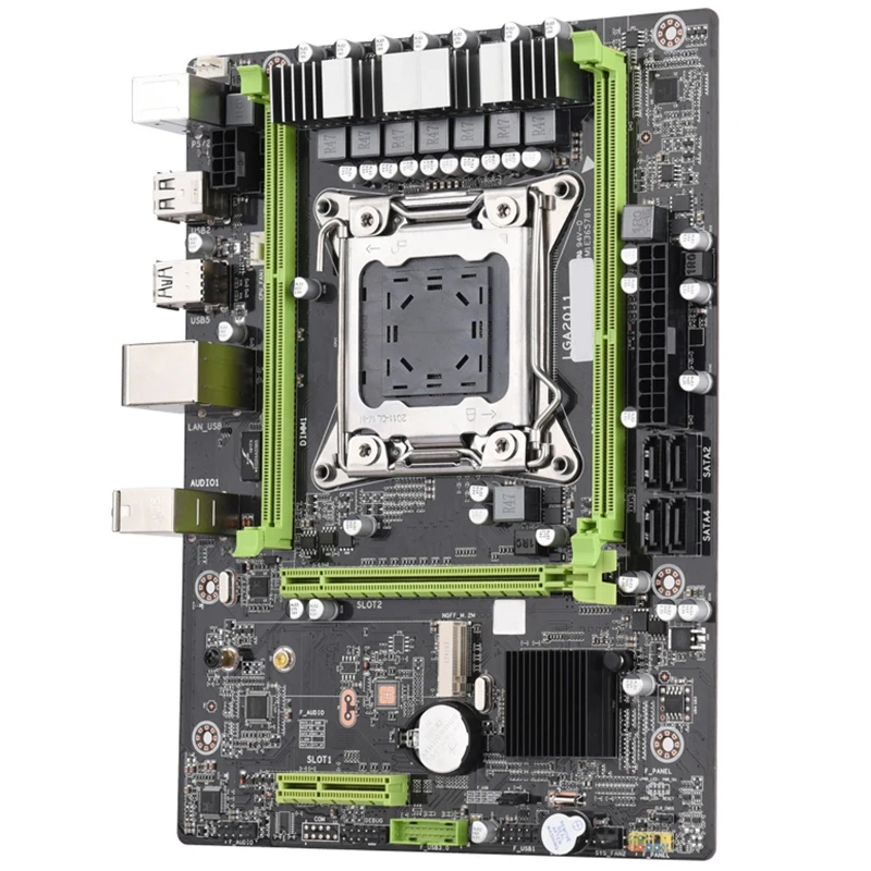 X79 M2 материнская плата Lga2011 Atx Usb2.0 Sata 3 Pcie Nvme M.2 Ssd Поддержка регистровая и ecc память