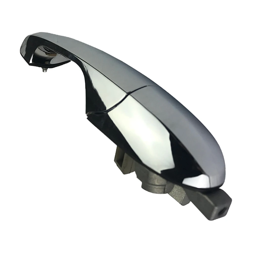 Auto Outside Exterior Outer Door Handle, Chrome- Front Left, for Fiat 500 500C