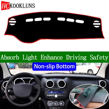 

For changan HONOR 2012 2013 2014 2015 Non-slip Bottom Dashboard Cover Car Decals Car Stickers Interior Car Accessories