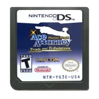 DS игровой картридж Консоли Карты Ace поверенный серии Английский язык также используется для nintendo DS 3DS 2DS - Цвет: Trials Tribulatio US