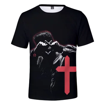 Singer the Weeknd T Shirt 3D Print T-shirt Casual Streetwear 3