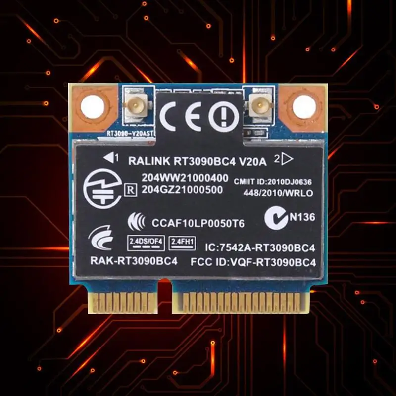 Ralink RT3090BC4 Половина мини PCI-e Беспроводная WLAN Bluetooth 4,0 карта для hp CQ42 беспроволочная SPS CQ62 4420S 4720S 602992-001 4320S I7M6