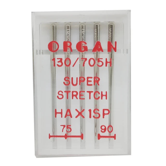 Organ Super Stretch Needles (HAX1SP) : Sewing Parts Online