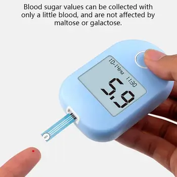 

Blood Glucose Tester Kit With A Large Font Design Ast Detection Speed Without Waiting A Long Time Accurate 1 Set