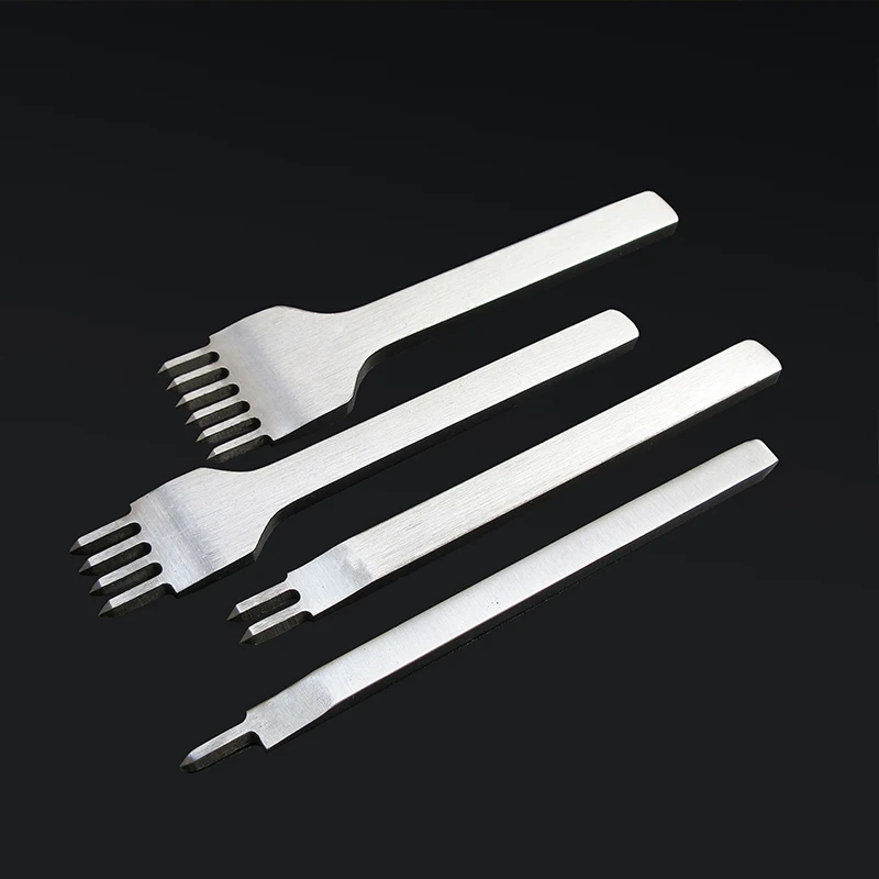 

1pc Leather Craft Tool Spacing Punch 3/4/5/6mm Hole Chisel Lacing Stitching Sewing DIY Leather Craft Tools DIY Hand Tool