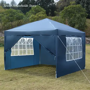 

US Warehouse Outside Furniture Household Decoration LED TV Cabinet with Two Drawers Home Decor Furniture For Home Decorative