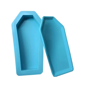 

Coffin Box Epoxy Resin Mold Storage Case DIY Crafts Polymer Clay Silicone Mould U4LE
