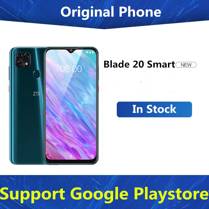 ZTE Blade 20 смартфон с 5 дюймовым дисплеем процессором Helio P60 ОЗУ 4 Гб ПЗУ 9 0 ГБ 16 МП Android 6