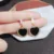 Корейская версия hot new black round rhinestone серьги мода простой и универсальный темперамент женские свадебные серьги jewel