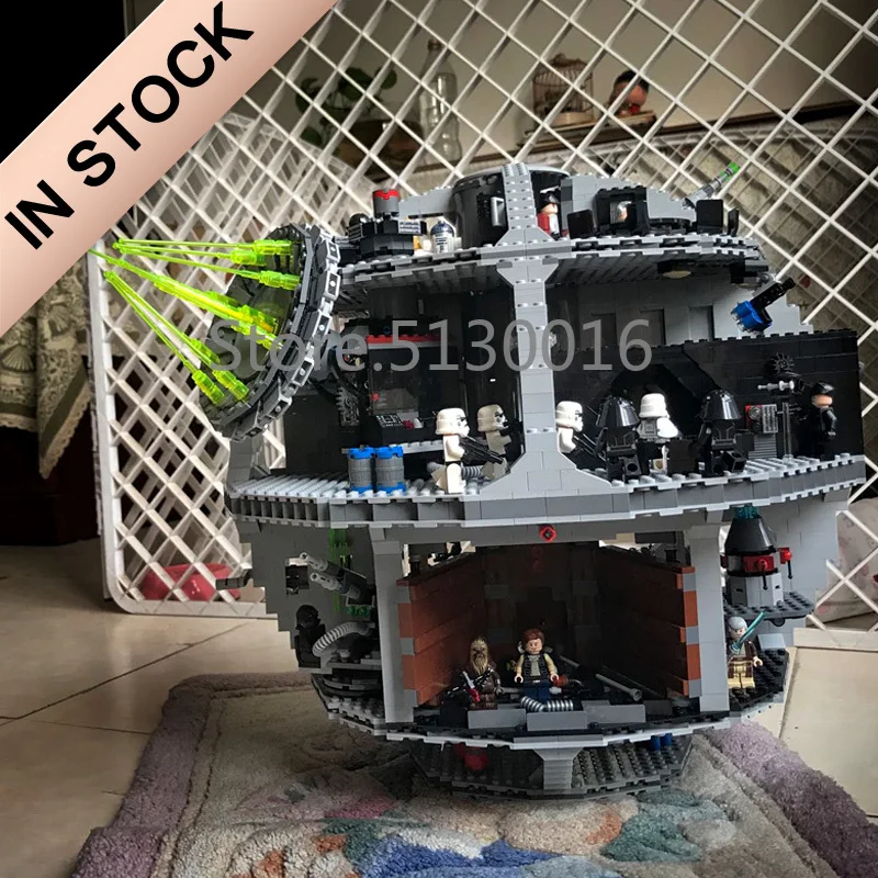 

In Stock 05063 Star Series Wars Death Star Force Waken UCS 4016pcs Model Building Blocks 75159 Toys Bricks