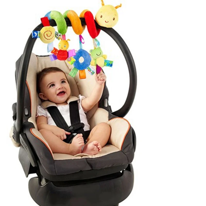 Мягкая детская кроватка кровать коляска игрушка спиральная детская игрушка для новорожденных автомобильное сиденье развивающие погремушки детское полотенце детские игрушки 0-12 месяцев