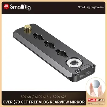 

SmallRig Mini Safety NATO Rail for SmallRig Standard Mobile Phone Cage Quick Release Nato Rail Vlogging Phone Rig - 2395
