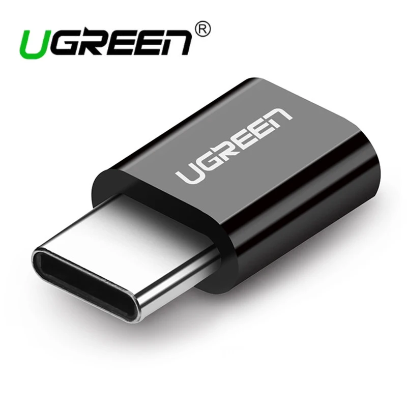 Ugreen usb c зарядное устройство type штекер микро Женский адаптер зарядный кабель