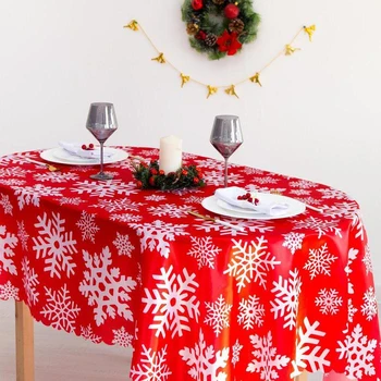 

Tablecloth Dolyan "Snowflakes" 145 × 260 cm, polyester 100%