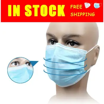 

Disposable Dustproof Face Mouth Masks Anti Pm2.5Anti Influenza Breathing Safety Masks Face Careelastic