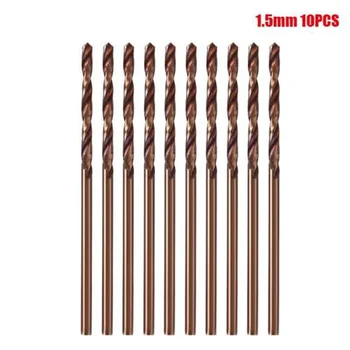

10pcs High Speed Steel Drill Bits Hole Cutter Woodworking Particleboard Aluminum Materials Power Drilling Tools