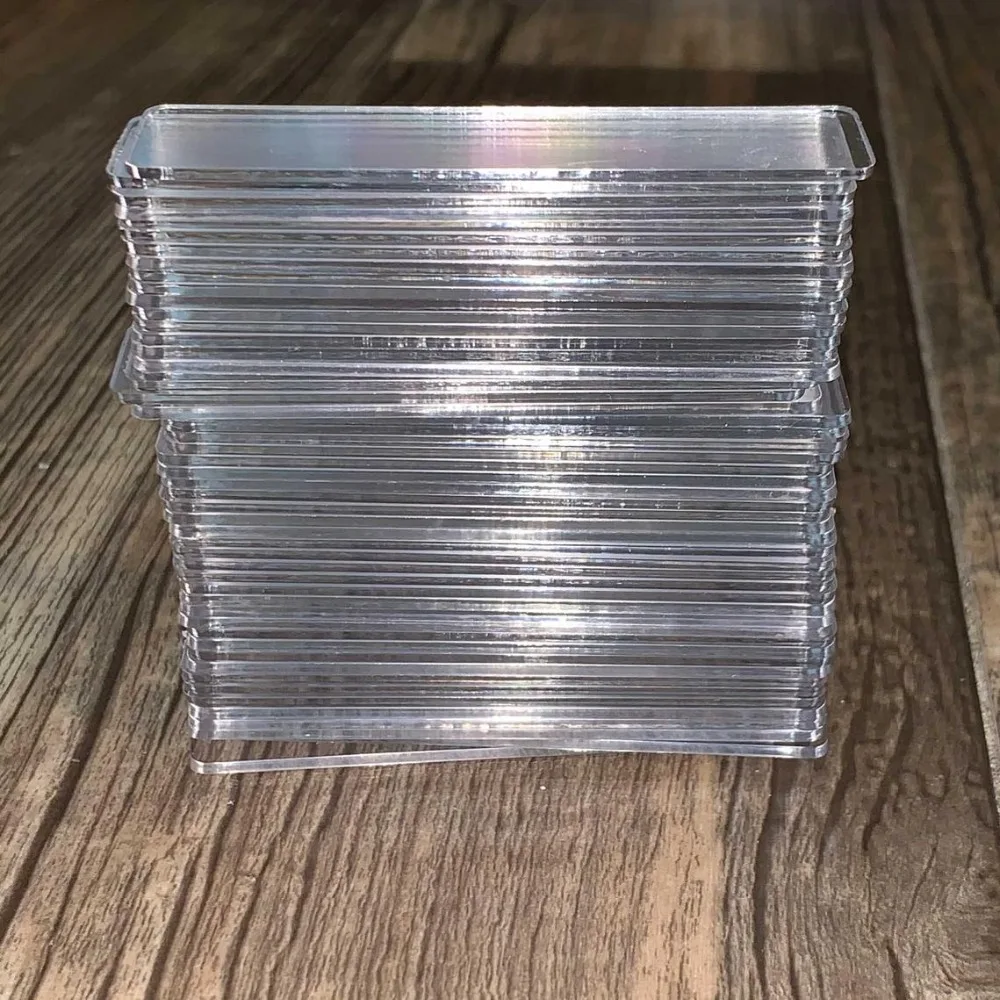 Acrylic Tabletop Acrylic Nail Art Display Irregular Board Transparent Nail Art Showing Holder, Acrylic Dust-proof Display Board