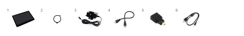 Waveshare 11,6 дюймов, ips, 1920*1080, емкостный сенсорный экран, закаленное стекло крышка, для Raspberry Pi, BB Черный, PC, Windows 10/8. 1/8/7
