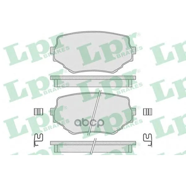 Колодки Тормозные Suzuki Vitara/Grand Vitara 94- Передние Lpr 05p798 Lpr арт. 05P798