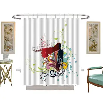 

Shower Curtains Designer Graphic Design Illustration Clip Art Font Graphics Art Visual Arts Calligraphy Logo Style,W48 x L72