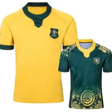 Австралия RWC регби Джерси домашние трикотажные изделия размер S-3XL