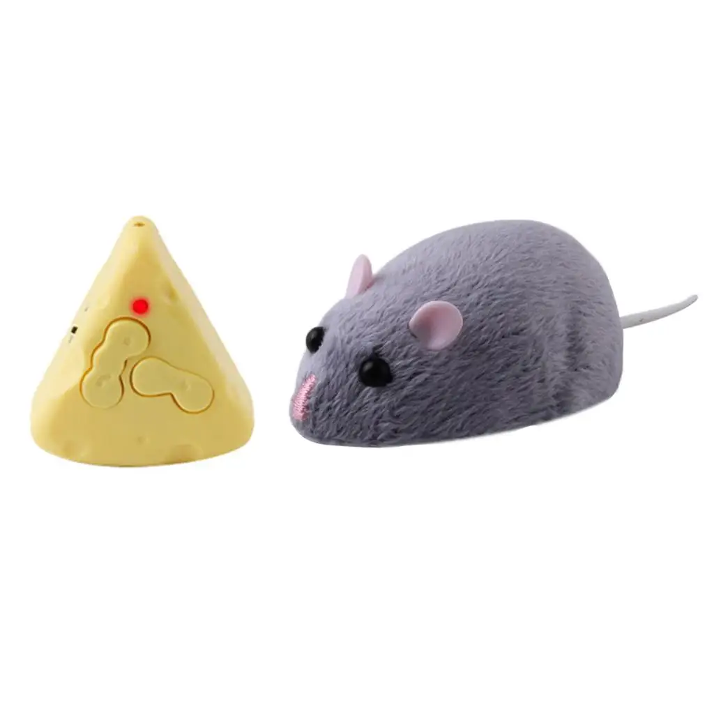 Mouse Rat RC Infrared Remote Control Trick Toy Cat/Dog Chew Training Toys 